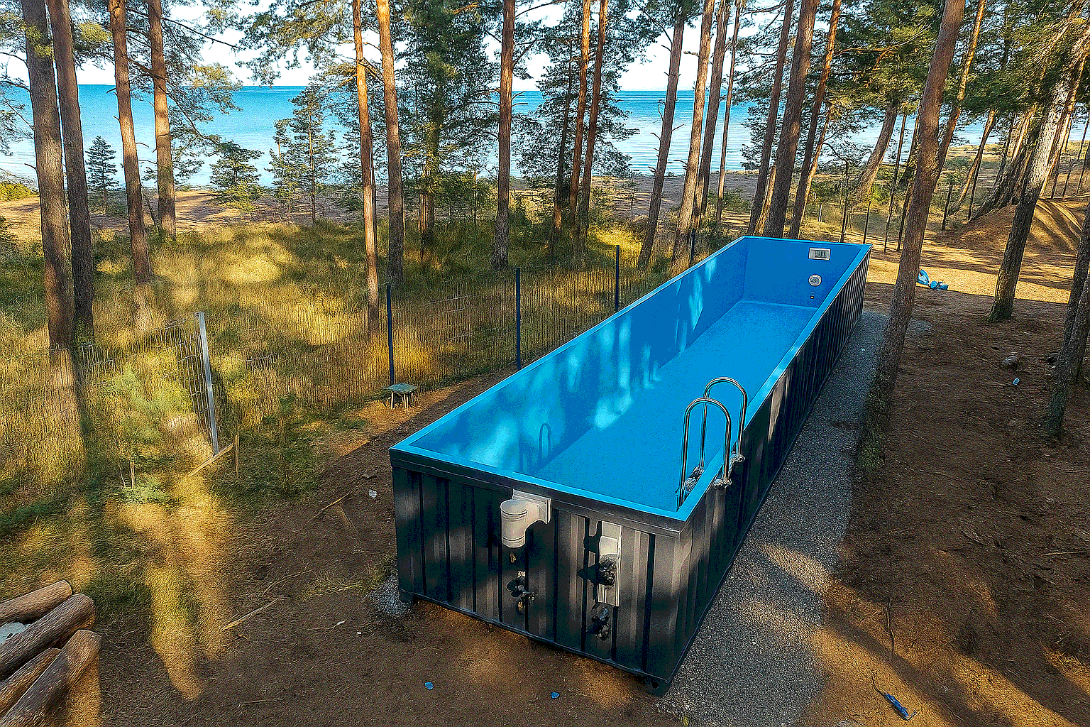 контейнерные бассейны под ключ москва